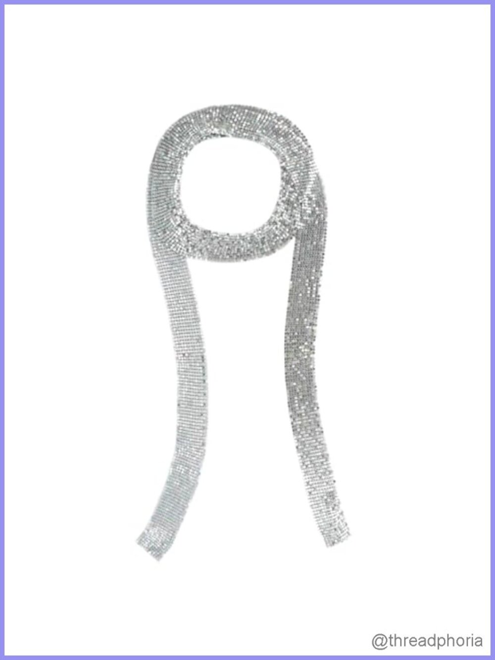 Sequin Scarf Women Long Sparkly Neck Tie Party Prom Accessory